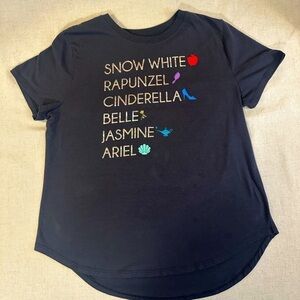 Disney Princess List Tee Extra Large